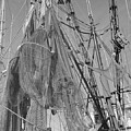 Shrimp Boat Rigging Photograph by John Simmons Shrimp Boat Rigging Photograph by John Simmons