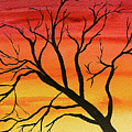 Silhouette Mixed Media by Lisa Neuman Silhouette Mixed Media by Lisa Neuman