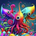 Silly Squid 5 by DC Langer