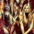 Skid Row Art Mudkicker Mixed Media by The Rocker Chic Skid Row Art Mudkicker Mixed Media by The Rocker Chic