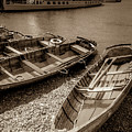Skiffs on Windermere by W Chris Fooshee