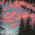 Sky's Passion Painting by Jen Shearer Sky's Passion Painting by Jen Shearer