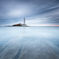 Sliver - St Mary's Lighthouse Photograph by Anita Nicholson Sliver - St Mary's Lighthouse Photograph by Anita Nicholson