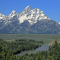 Grand Teton NP - Snake River Overlook Photograph by Richard Krebs Grand Teton NP - Snake River Overlook Photograph by Richard Krebs