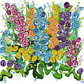Snapdragon Tango II Painting by Jane Crabtree Snapdragon Tango II Painting by Jane Crabtree