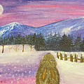 Snow Bunny Painting by Lisa Neuman Snow Bunny Painting by Lisa Neuman
