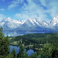 Snow Covered Grand Tetons Photograph by Russ Considine Snow Covered Grand Tetons Photograph by Russ Considine