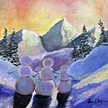 Snow Family by Jan Dappen