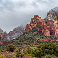 Snowcapped Sedona Red Rocks by Anthony Citro