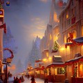 Snowy Christmas Shopping Digital Art by Beverly Read Snowy Christmas Shopping Digital Art by Beverly Read
