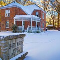 Snowy Historic Gravette Museum by Damon Shaw