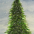 Snowy Tree Painting by Lisa Neuman Snowy Tree Painting by Lisa Neuman