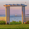 Sodus Point Lighthouse View Photograph by Rod Best Sodus Point Lighthouse View Photograph by Rod Best