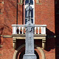 Soldiers and Sailors Statue at Fulton County Courthouse Wauseon Ohio 0104 Photograph by Jack Schultz Soldiers and Sailors Statue at Fulton County Courthouse Wauseon Ohio 0104 Photograph by Jack Schultz