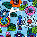 Songbirds Painting by Beth Ann Scott Songbirds Painting by Beth Ann Scott