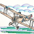Sopwith Pup Airplane Drawing by Richard Wambach Sopwith Pup Airplane Drawing by Richard Wambach