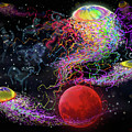 Cosmic Connections Digital Art by Kevin Middleton Cosmic Connections Digital Art by Kevin Middleton