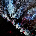 Space Storm Painting by Anna Adams Space Storm Painting by Anna Adams