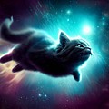 Space Whale Cat Digital Art by Cats in Places Space Whale Cat Digital Art by Cats in Places