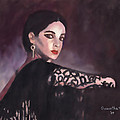 Spanish Dancer Drawing by Quwatha Valentine Spanish Dancer Drawing by Quwatha Valentine