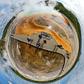 Spherical Grand Prismatic Spring - Yellowstone National Park - Wyoming Photograph by Bruce Friedman Spherical Grand Prismatic Spring - Yellowstone National Park - Wyoming Photograph by Bruce Friedman