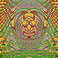 Spiral Basketweave Mystical Elephant by Roslyn Wilkins