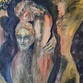 Spirits of the Trees Painting by Enrico Garff Spirits of the Trees Painting by Enrico Garff
