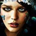 Spring Portrait Digital Art by Georgina Hannay Spring Portrait Digital Art by Georgina Hannay