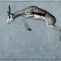 Springbok Painting by James W Johnson Springbok Painting by James W Johnson