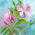 Springtime Apple Blossoms Mixed Media by Shari Warren Springtime Apple Blossoms Mixed Media by Shari Warren