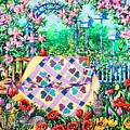 Springtime Hearts and Flowers Painting by Diane Phalen Springtime Hearts and Flowers Painting by Diane Phalen