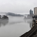 Spuyten Duyvil with Fog Photograph by Cole Thompson Spuyten Duyvil with Fog Photograph by Cole Thompson