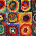 Squares With Concentric Circles, 1913 Painting by Wassily Kandinsky Squares With Concentric Circles, 1913 Painting by Wassily Kandinsky