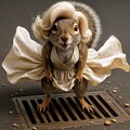 Squirrely Monroe by Bill And Linda Tiepelman