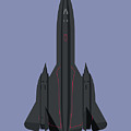 SR-71 Blackbird Jet Aircraft - Twilight by Organic Synthesis SR-71 Blackbird Jet Aircraft - Twilight by Organic Synthesis