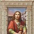 St. John Evangelist Painting by Kurt Wenner St. John Evangelist Painting by Kurt Wenner