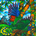 St. Lucia Parrot Painting by Daniel Jean-Baptiste St. Lucia Parrot Painting by Daniel Jean-Baptiste