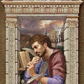 St. Matthew 2 Painting by Kurt Wenner St. Matthew 2 Painting by Kurt Wenner