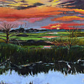 St. Simons Sunrise Painting by Jan Dappen St. Simons Sunrise Painting by Jan Dappen