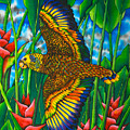 St. Vincent Amazon Painting by Daniel Jean-Baptiste St. Vincent Amazon Painting by Daniel Jean-Baptiste