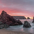 Stacks on Ballydowane Bay, Copper Coast, Co Waterford, Ireland Photograph by Adrian Hendroff