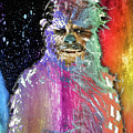 Star Wars Pop Chewbacca Painting by Tony Rubino Star Wars Pop Chewbacca Painting by Tony Rubino