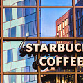 Starbucks Reflections by Darren White