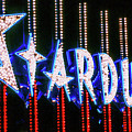 Stardust Casino Side of Building Neon Letters 2 to 1 Ratio Photograph by Aloha Art
