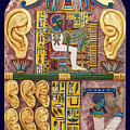 Stela of Ptah Who Hears Prayers Mixed Media by Ptahmassu Nofra-Uaa Stela of Ptah Who Hears Prayers Mixed Media by Ptahmassu Nofra-Uaa