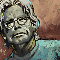 Stephen King Painting by Sv Bell Stephen King Painting by Sv Bell