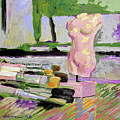 Stillleben mit Akt Painting by Uwe Fehrmann Stillleben mit Akt Painting by Uwe Fehrmann