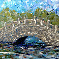 Stone Bridge at Liliuokalani Park Hilo, HI by Diane Thornton