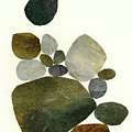 Stone Stack #6 Mixed Media by Jane Davies Stone Stack #6 Mixed Media by Jane Davies