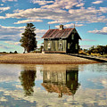 Stonybrook Gamecock Cottage on a Beautiful Cloudy Day by Alissa Beth Photography